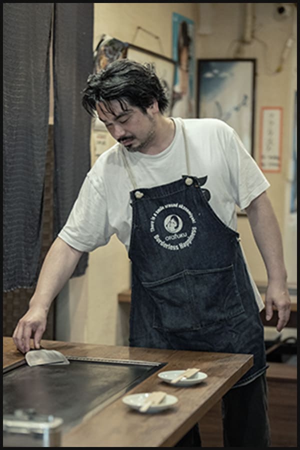 働く人